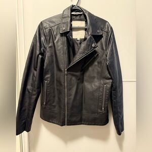 Chapter Black Leather Outerwear